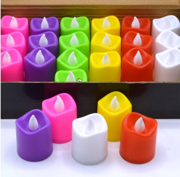 Multicolor Electric LED Candles Piece of 1